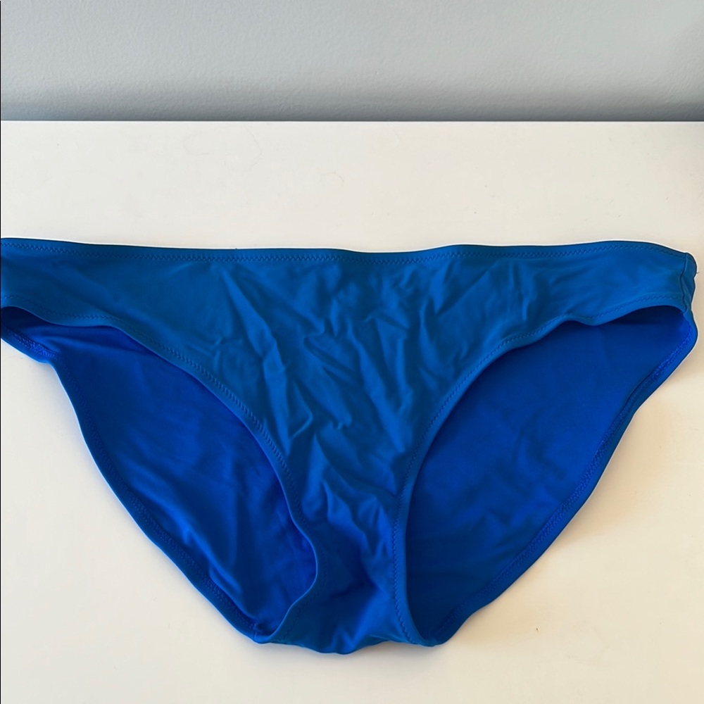 Blue Victoria's Secret Bikini Bottom